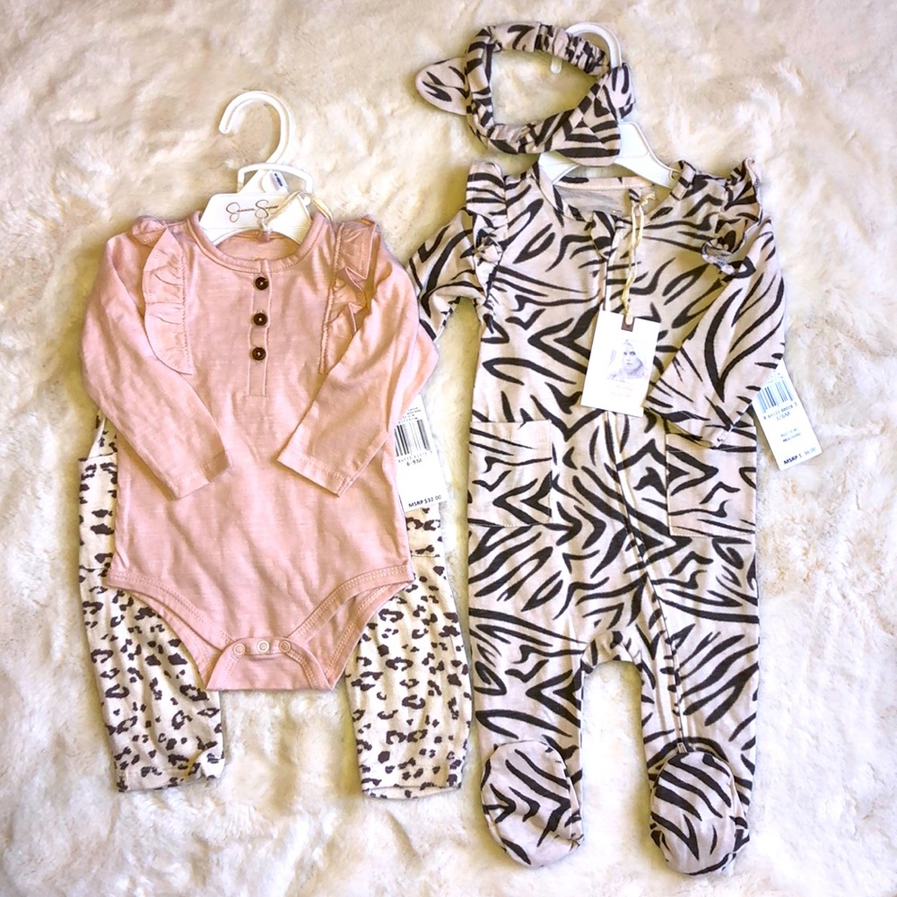 New Baby Girl Jessica Simpson Bundle.